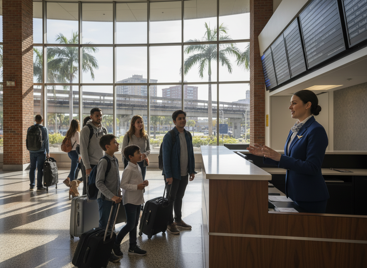 Airline Customer Service in Lower Manhattan
