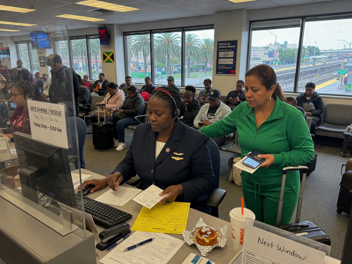 Delta Ticket Date Changes in Jamaica (Queens)